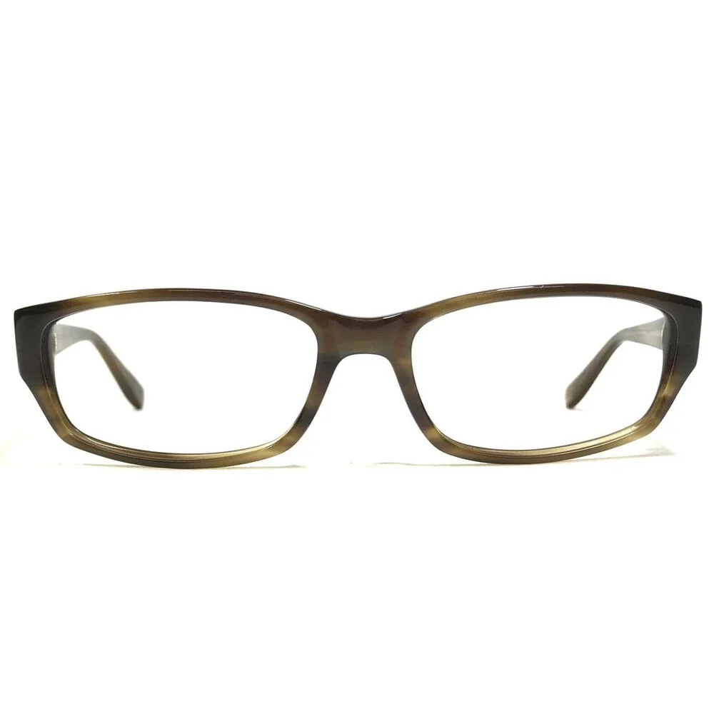 Oliver Peoples Eyeglasses Frames Boon OT Brown Rectangular Full Rim 55-17-135